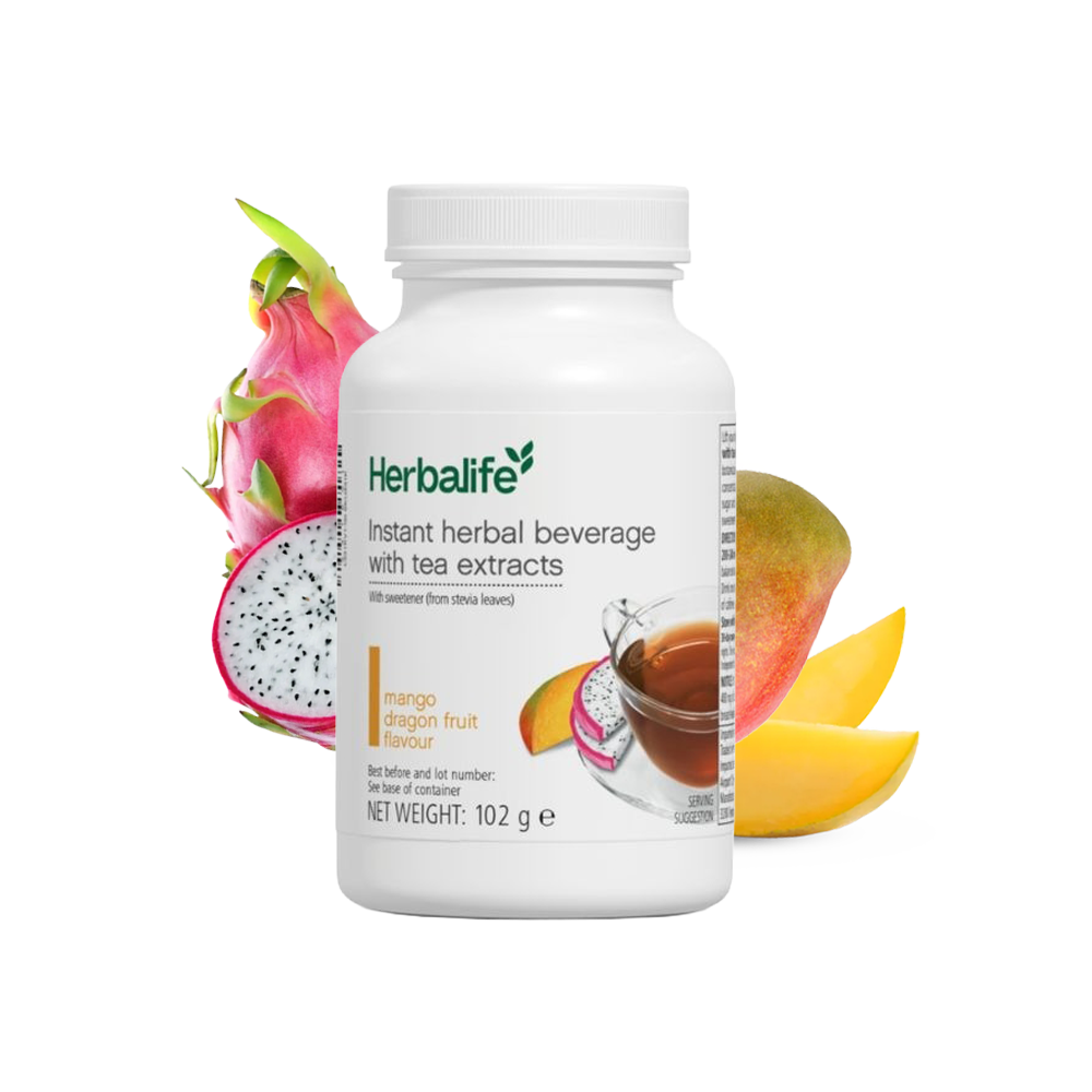 Herbalife Instant Herbal Tea Mango Dragon Fruit flavour drink mix